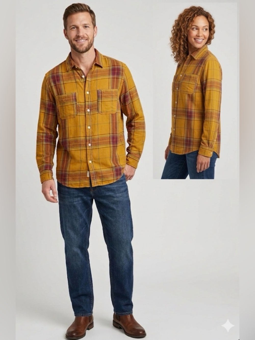 Mossimo Plaid Button-Down Shirt